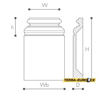 ARSTYL®PB1 схема с размерами