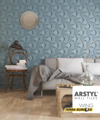 фото стены из walltiles wing  в интерьере